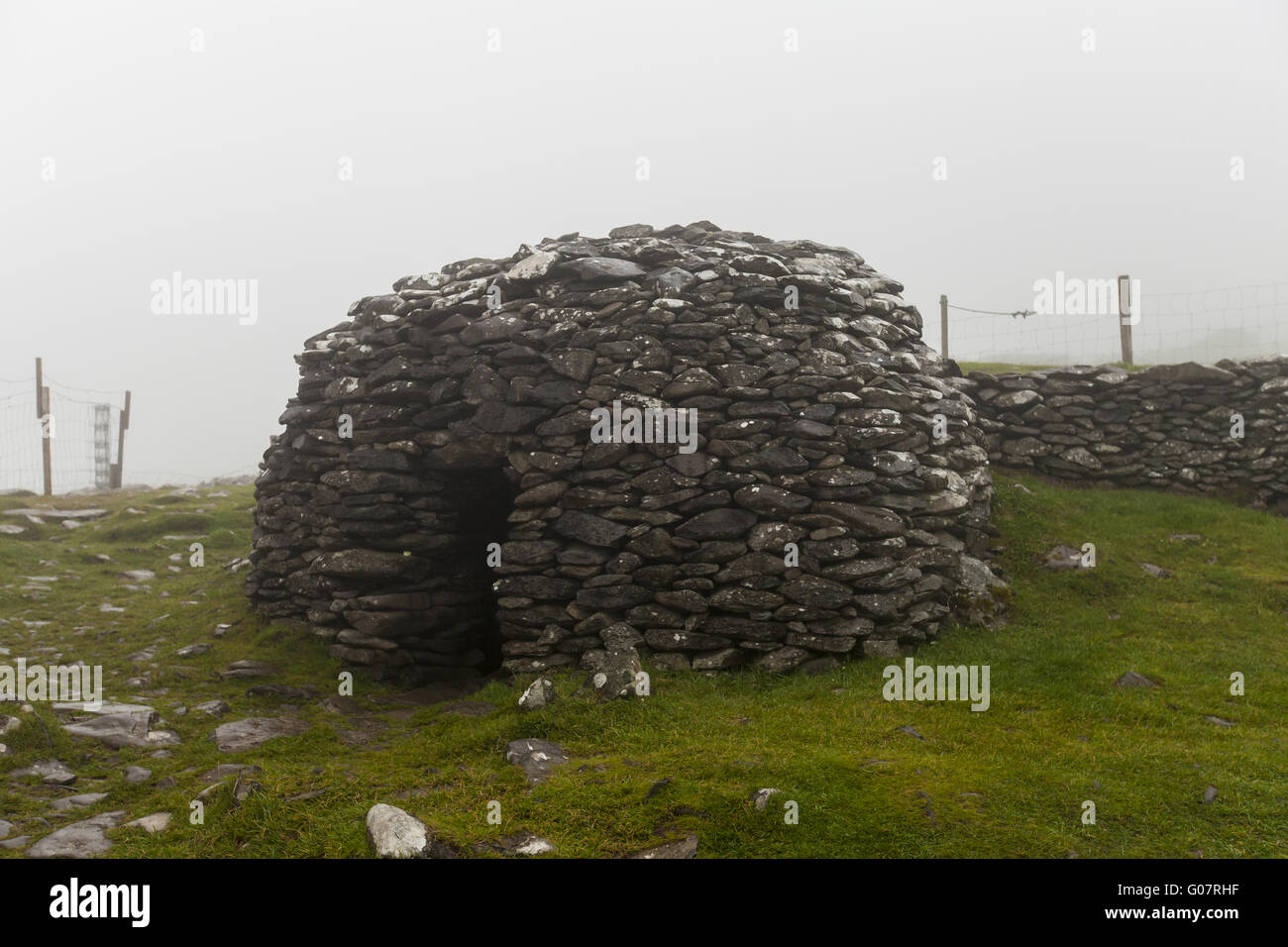 Beehive Cottage on the Dingle Peninsula in Ireland Stock Photo