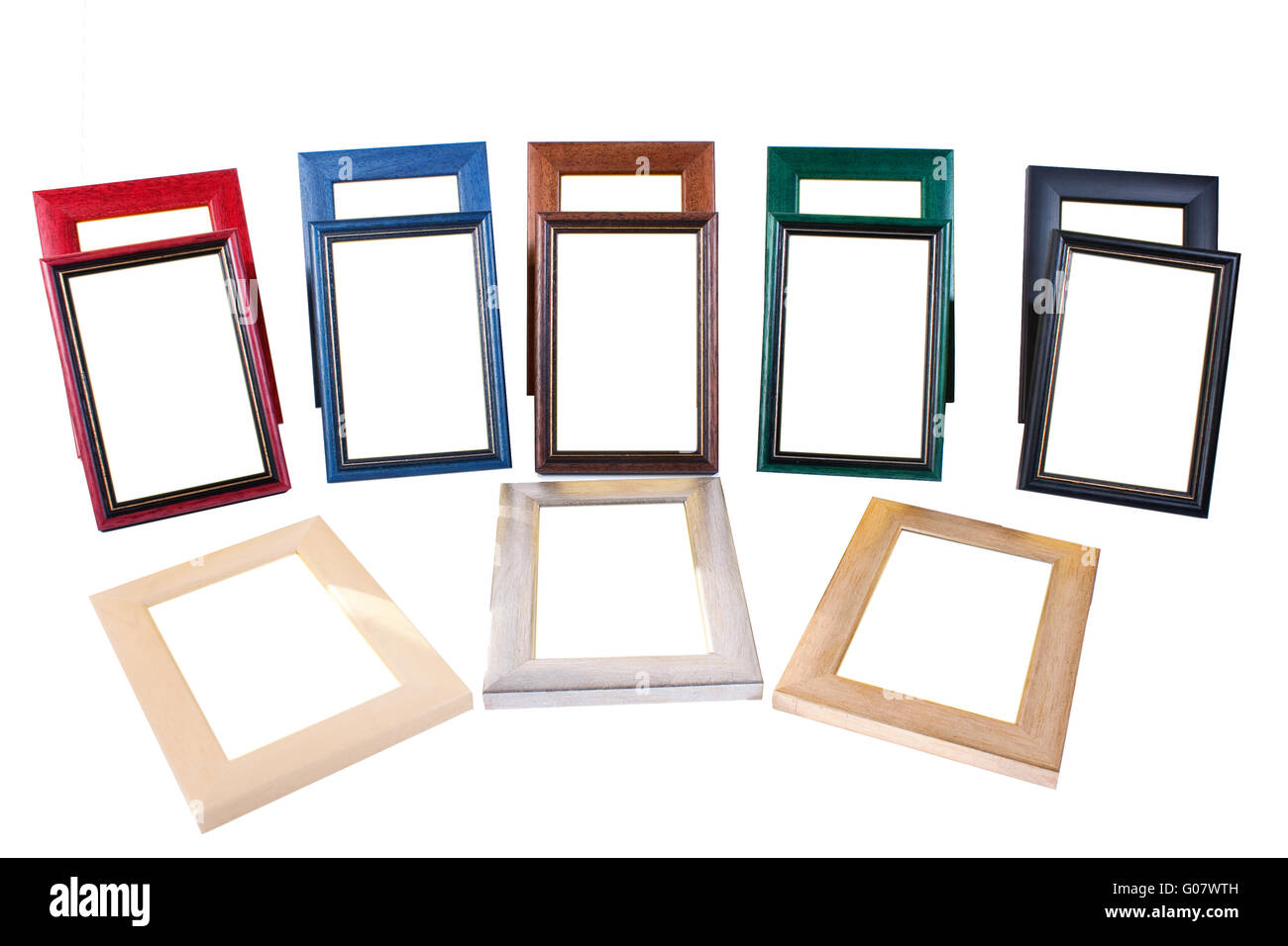 Picture frames collection Stock Photo Alamy