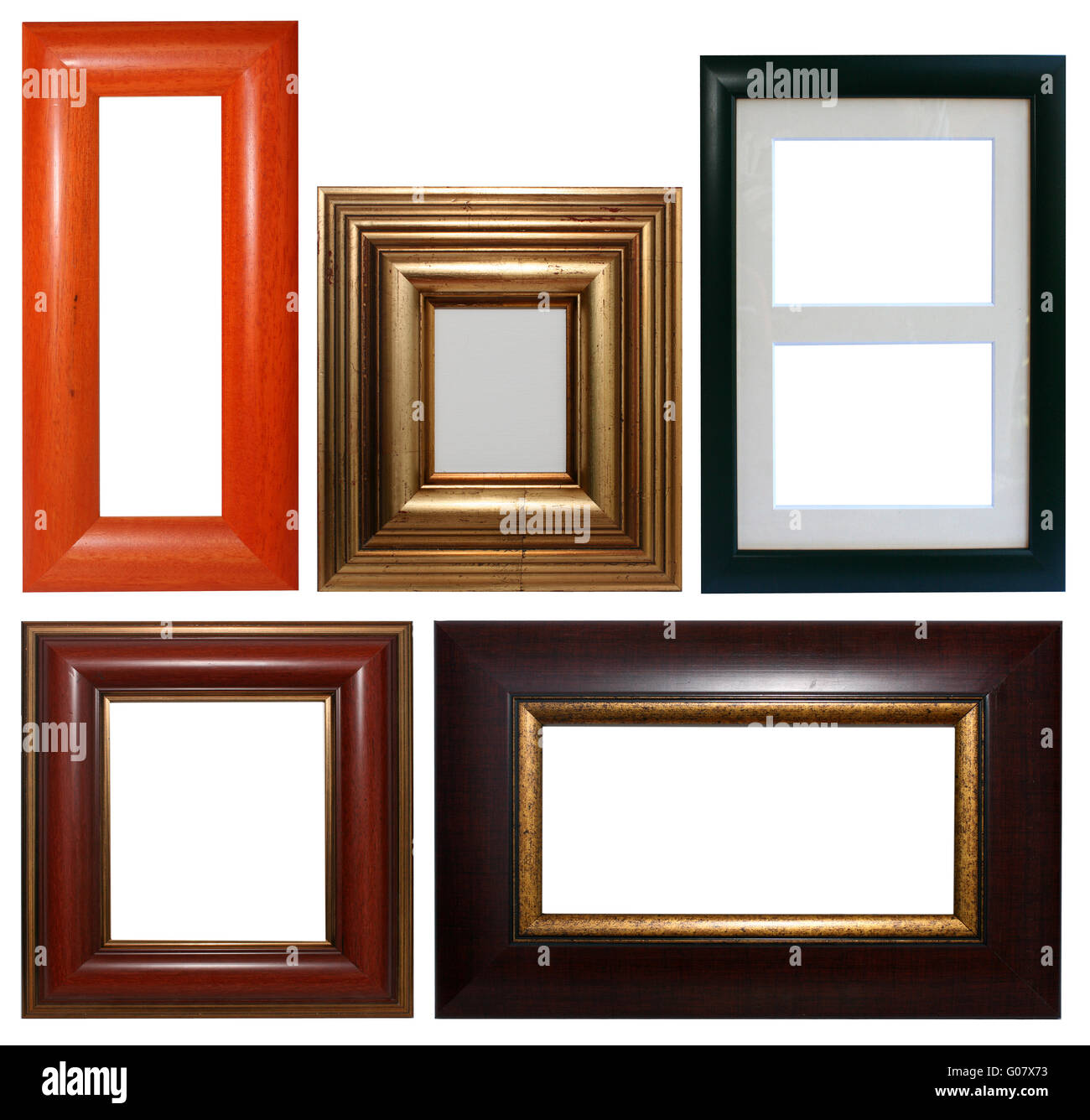 Picture frames collection Stock Photo Alamy