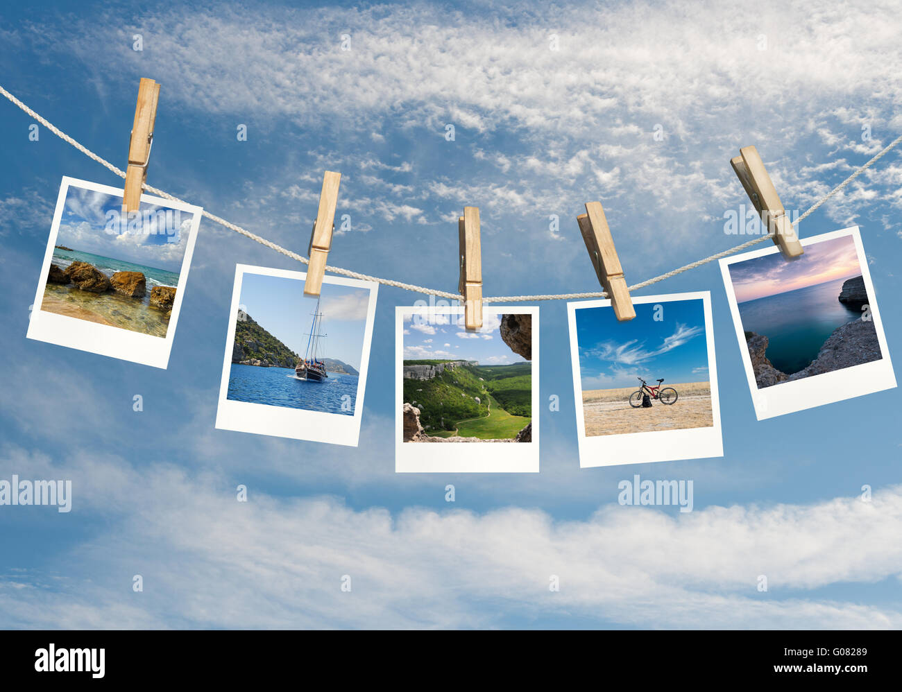 Destinations in pictures Stock Photo - Alamy