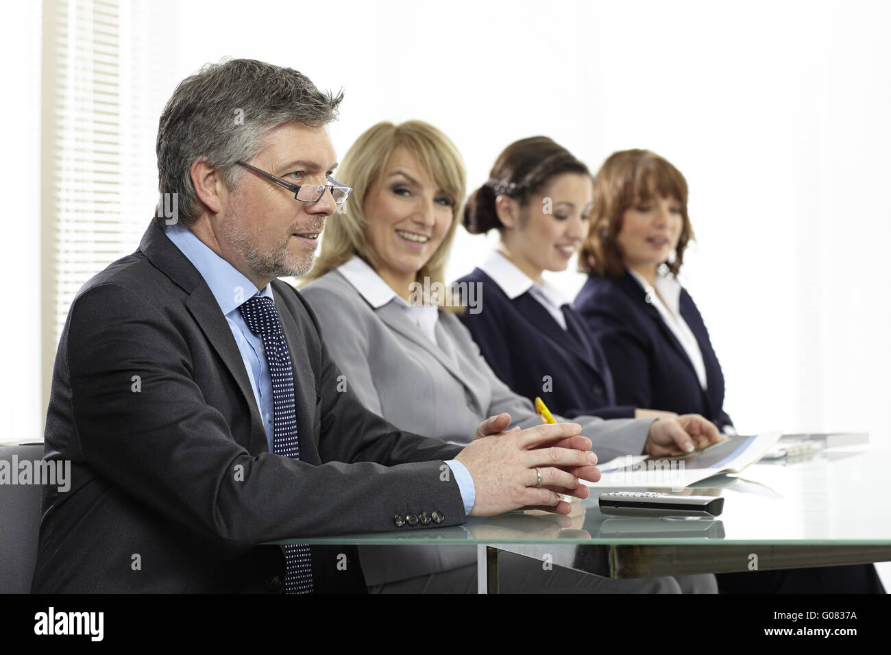 Office Conference Stock Photo