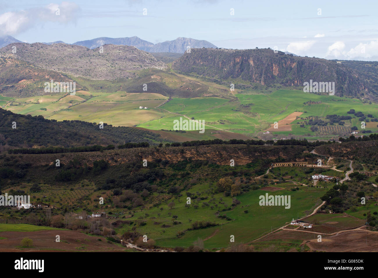 Landscape in Andalusia Stock Photo