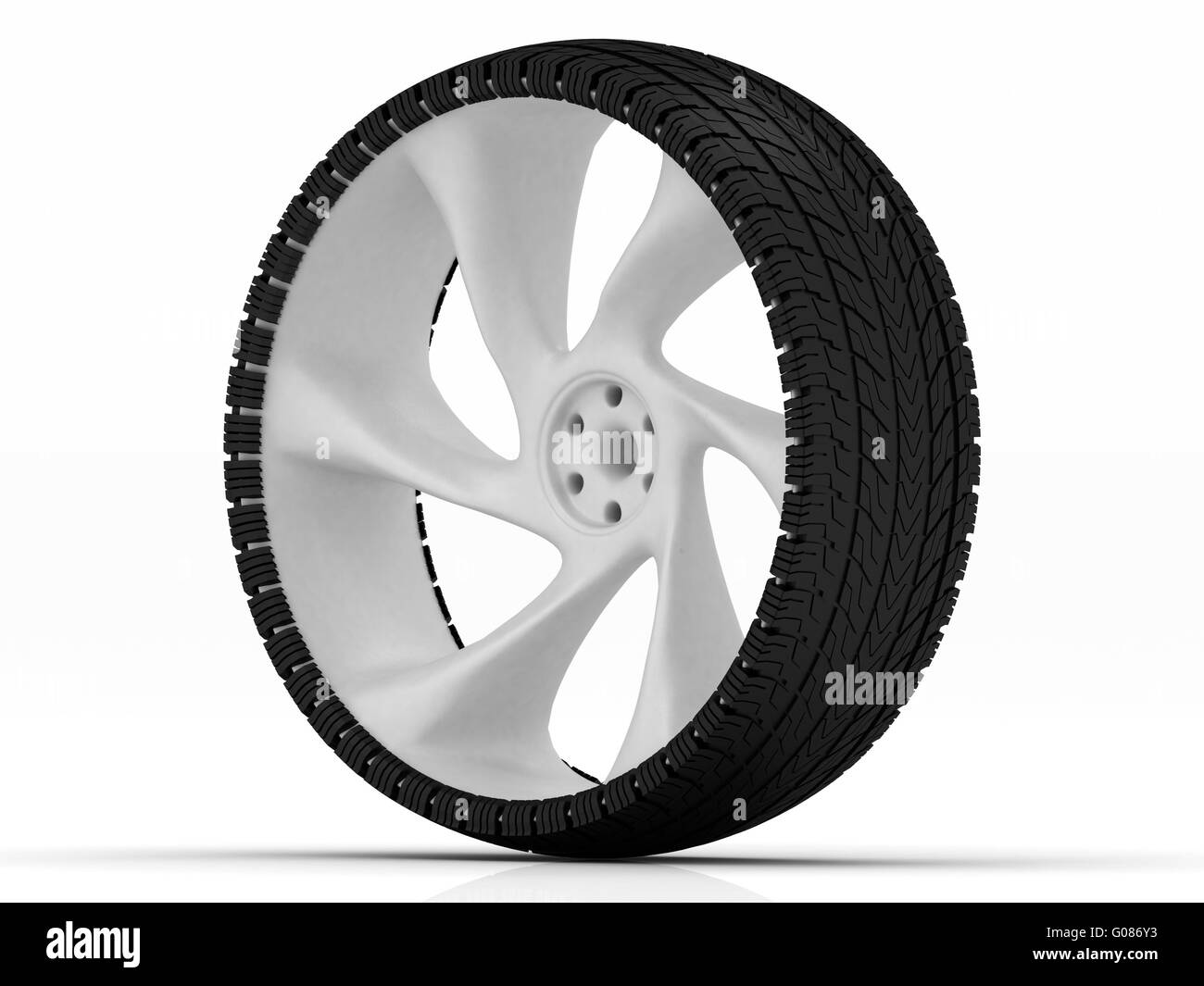 tire and wheel Stock Photo Alamy
