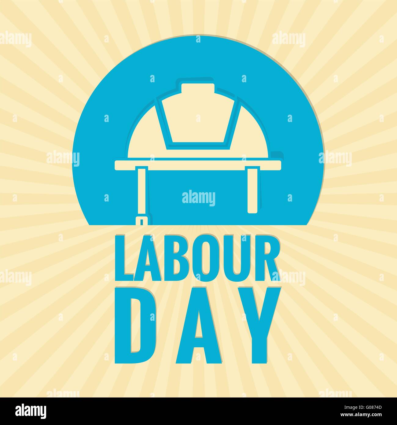 Labor Abstract Images Labor Day Abstract or May Day Abstract Stock Vector Image & Art - Alamy