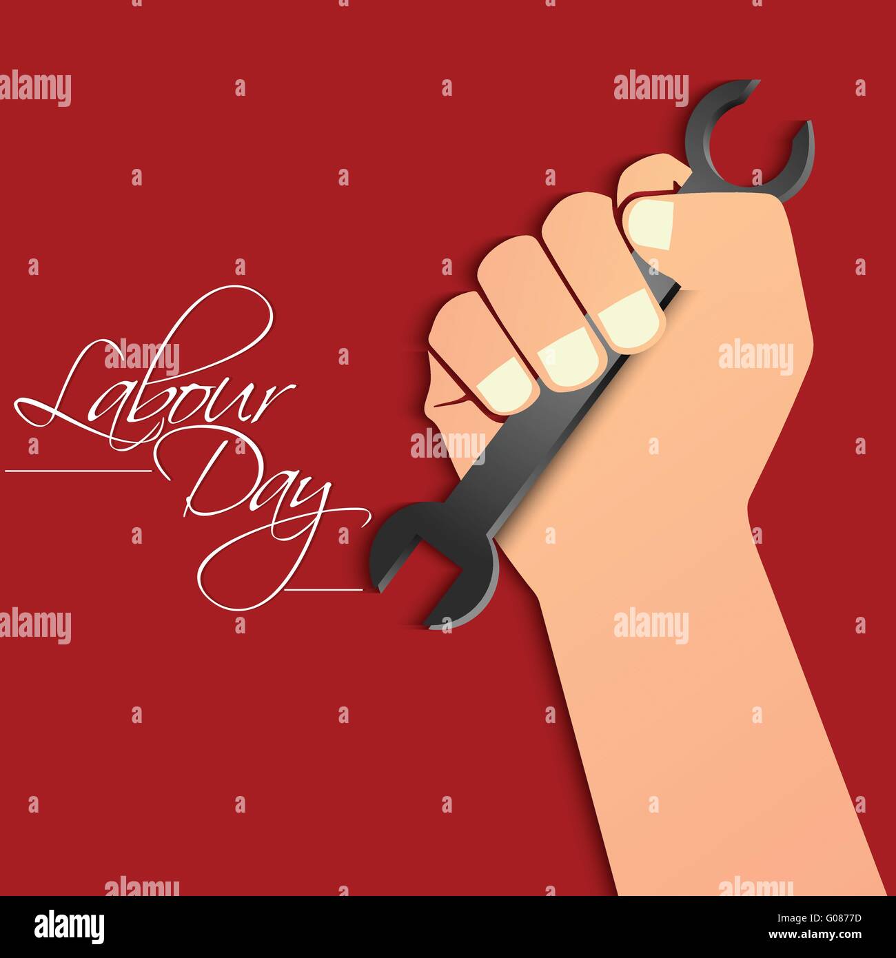 Labor Abstract Images Labor day sticker hi-res stock photography and images - Alamy