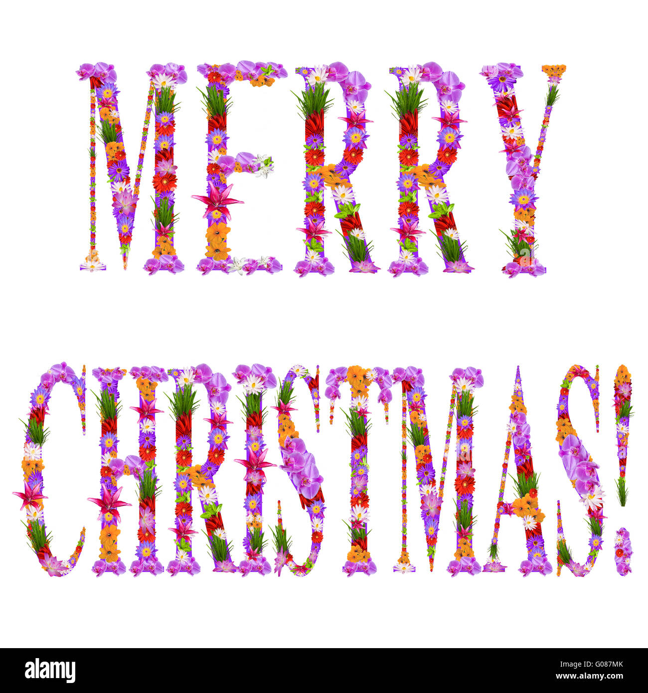 Merry christmas letter hi-res stock photography and images - Alamy