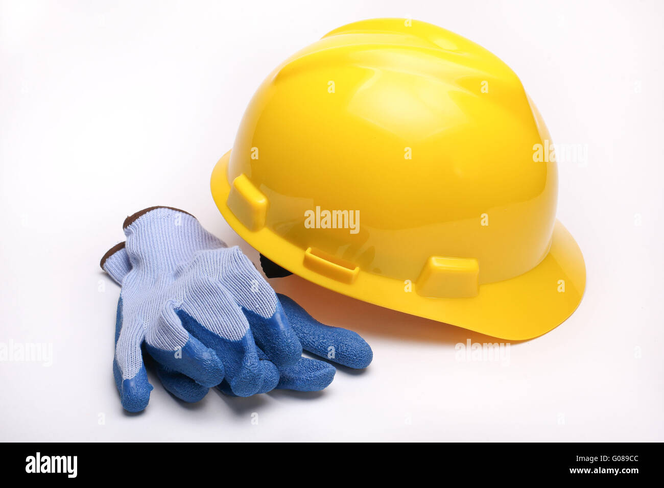 Yellow hard hat Stock Photo Alamy