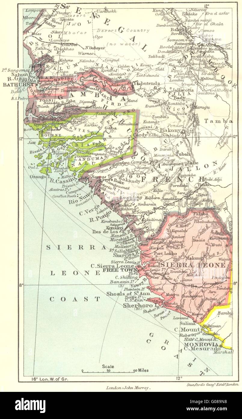 Sierra leone map hi-res stock photography and images - Alamy