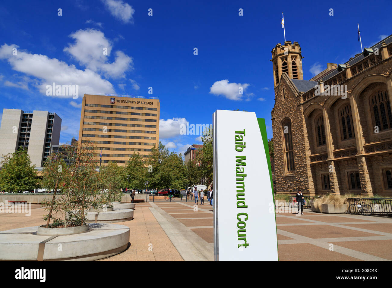 Taib Mahmud Court, University of Adelaide, Adelaide, South Australia,  Australia Stock Photo - Alamy