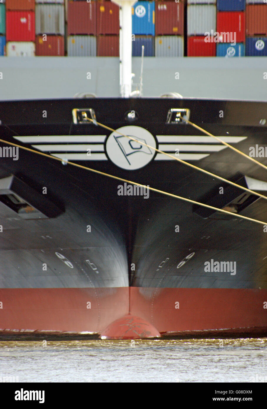 Container ship boat traffic hi-res stock photography and images - Alamy