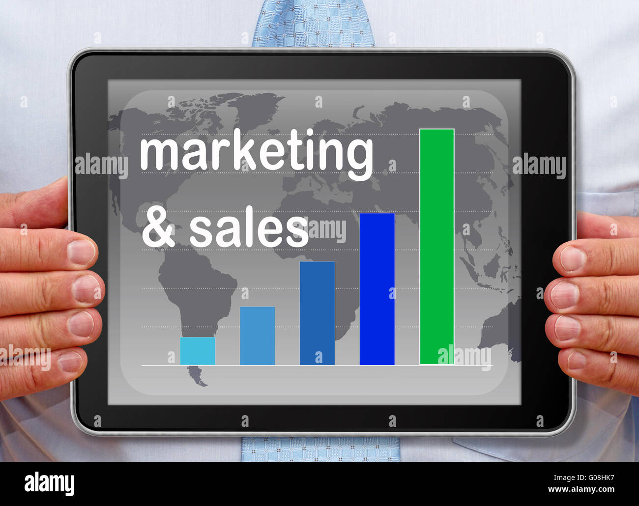 Marketing and Sales Stock Photo