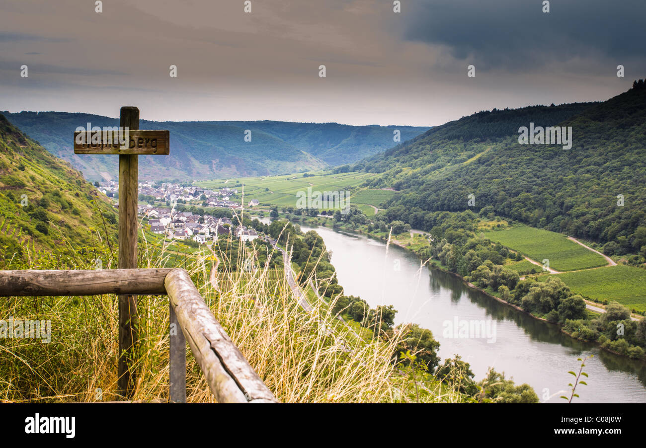 On the Moselle Stock Photo