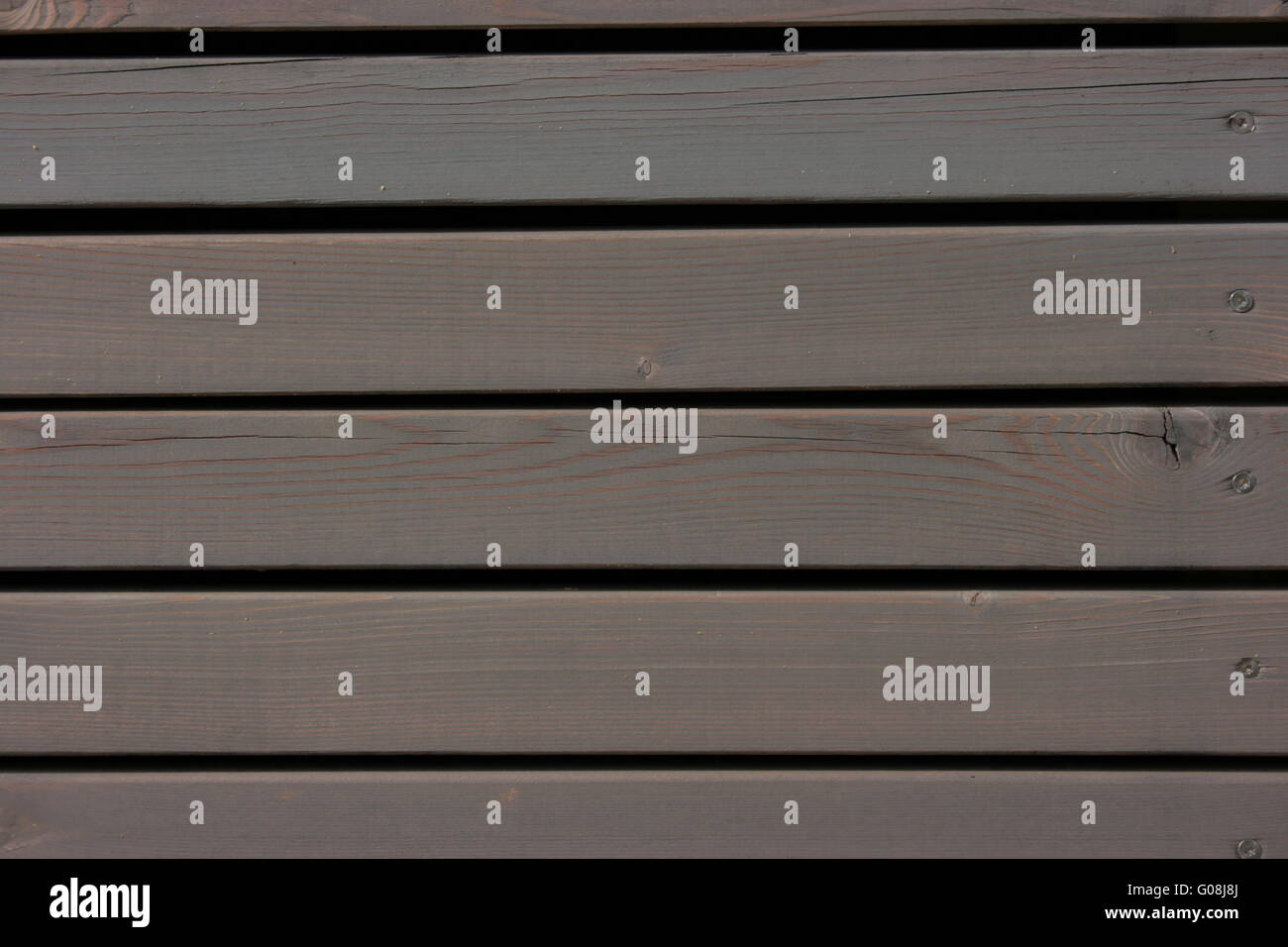 Backround-horizontal grey wood slots Stock Photo