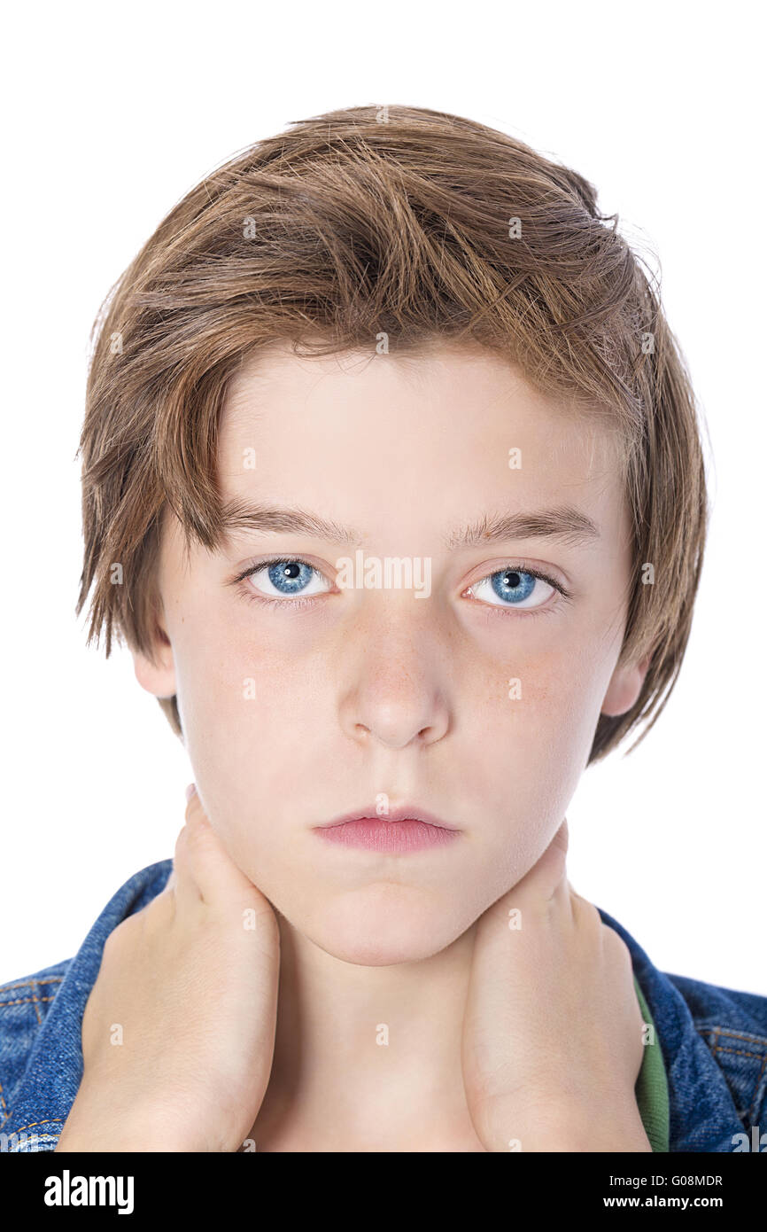 Stylish teen boy stock photo. Image of person, isolated - 55315190