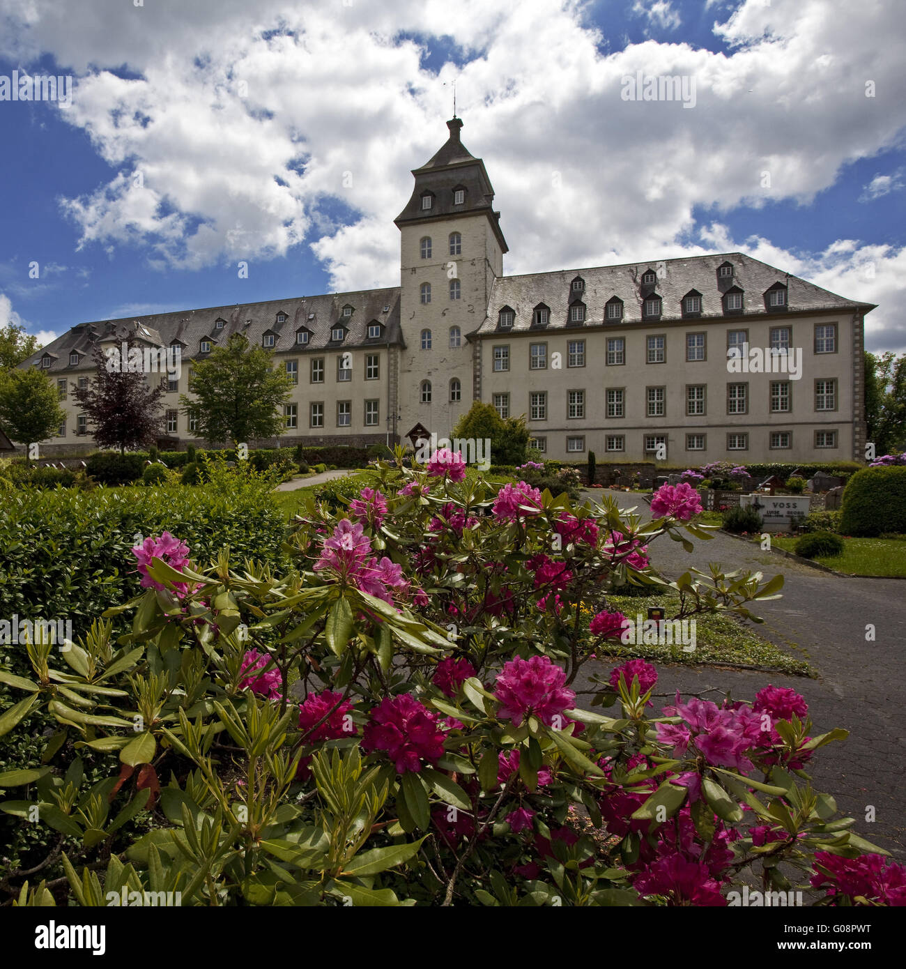The monastery in the county, Schmallenberg,Germany Stock Photo