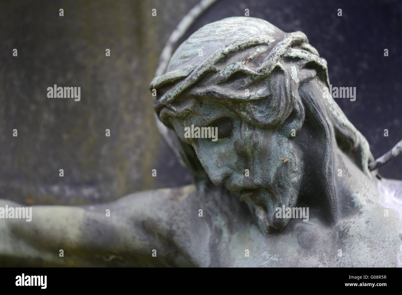 cemetery sculpture Stock Photo