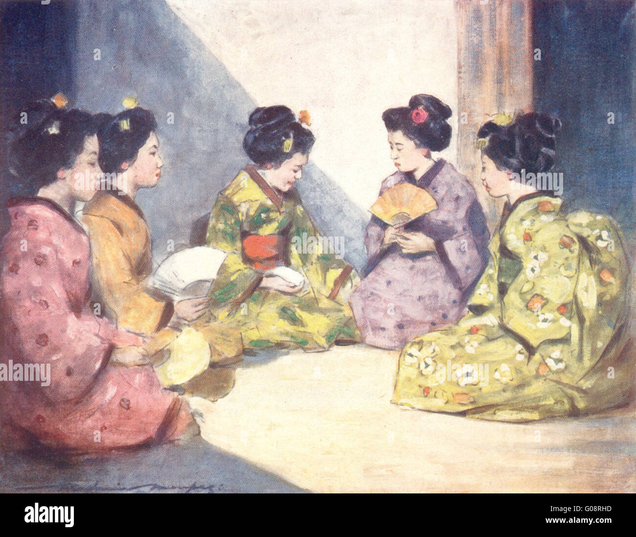 始祖蝶　Ancester’s Butterfly 【肉筆絵画】 from Exotic Japanese Butterfly Prints