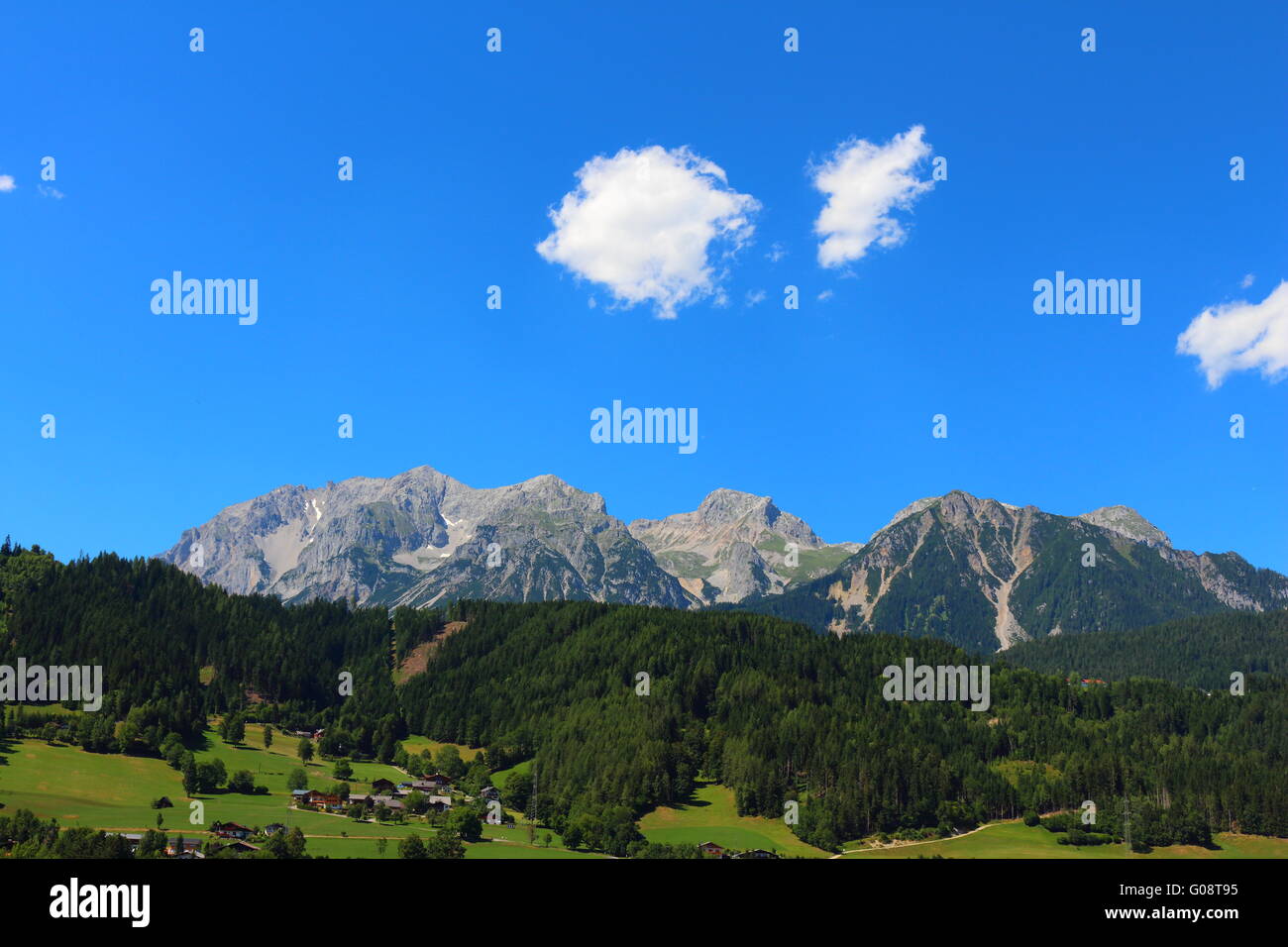 Dachstein mountains Stock Photo Alamy