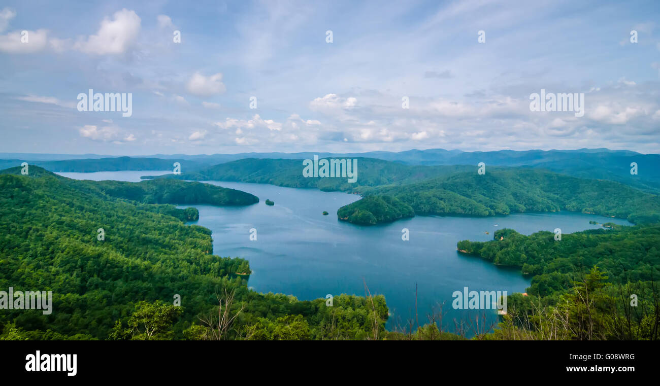 South Carolina Lake Jocassee Upstate Mountain Stock Photo Alamy
