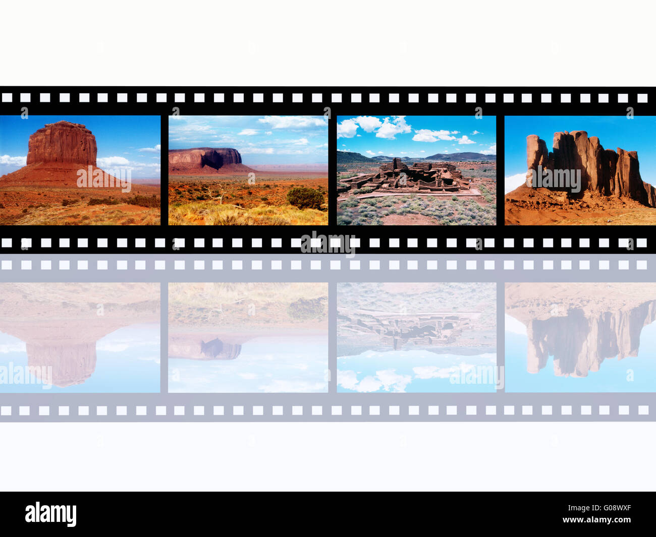 American landscapes collage hi-res stock photography and images - Alamy