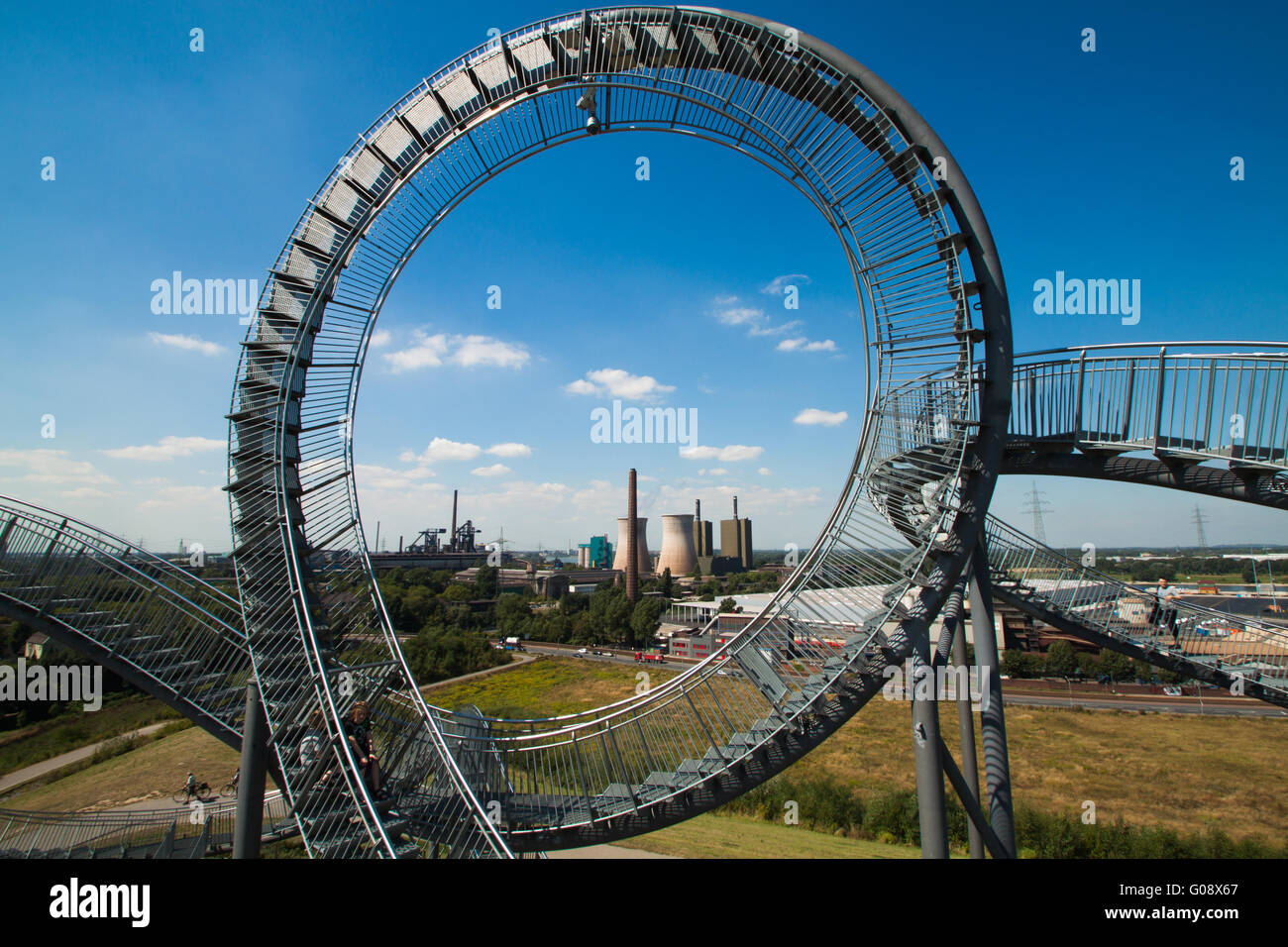 Duisburg Tiger and Turtle Stock Photo