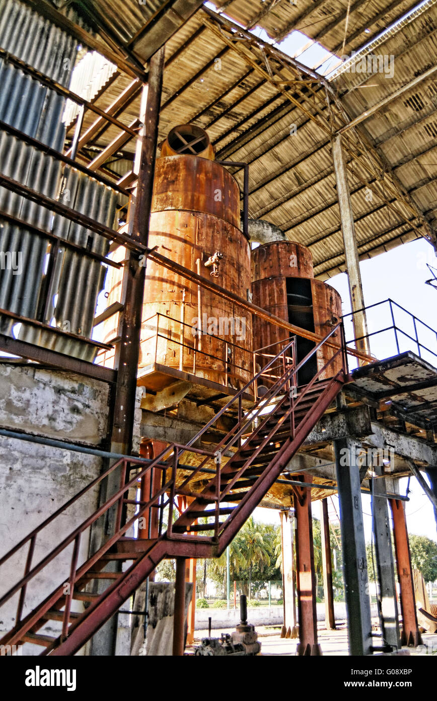 Old sugar mill, José Smith Comas, Cuba Stock Photo