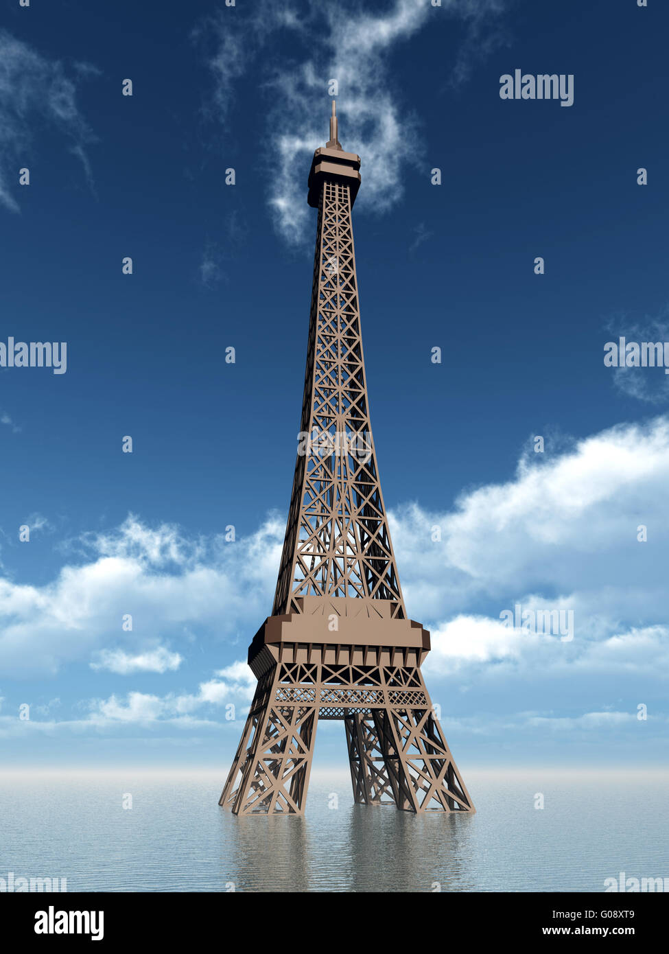 Climate Catastrophe Stock Photo