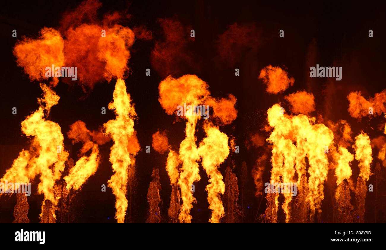 pillars of fire Stock Photo - Alamy