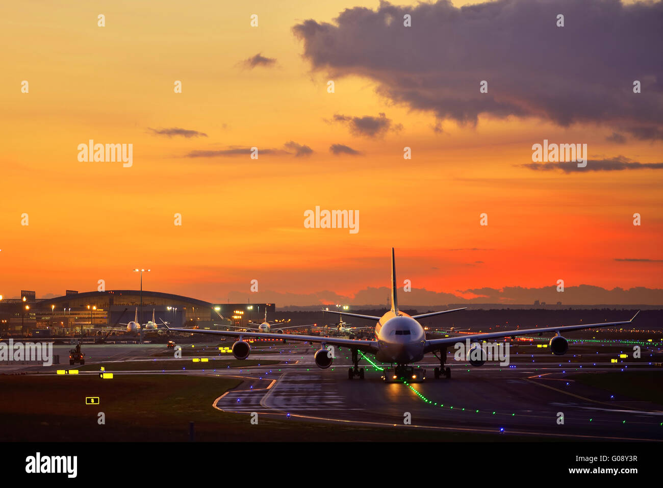 Frankfurt Airport Stock Photo