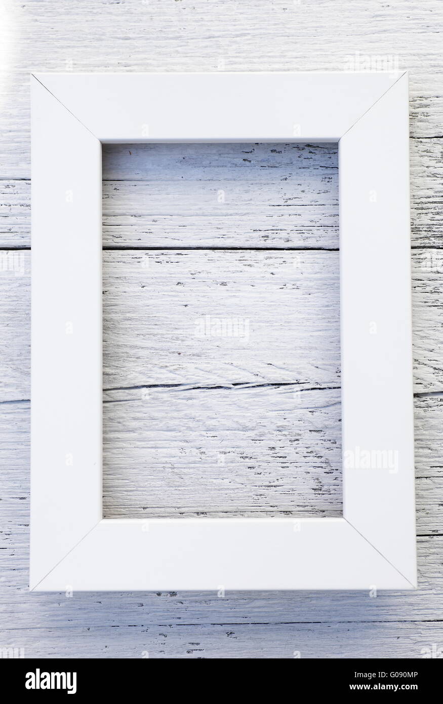 Simple rustic white frame and textured background Stock Photo Alamy