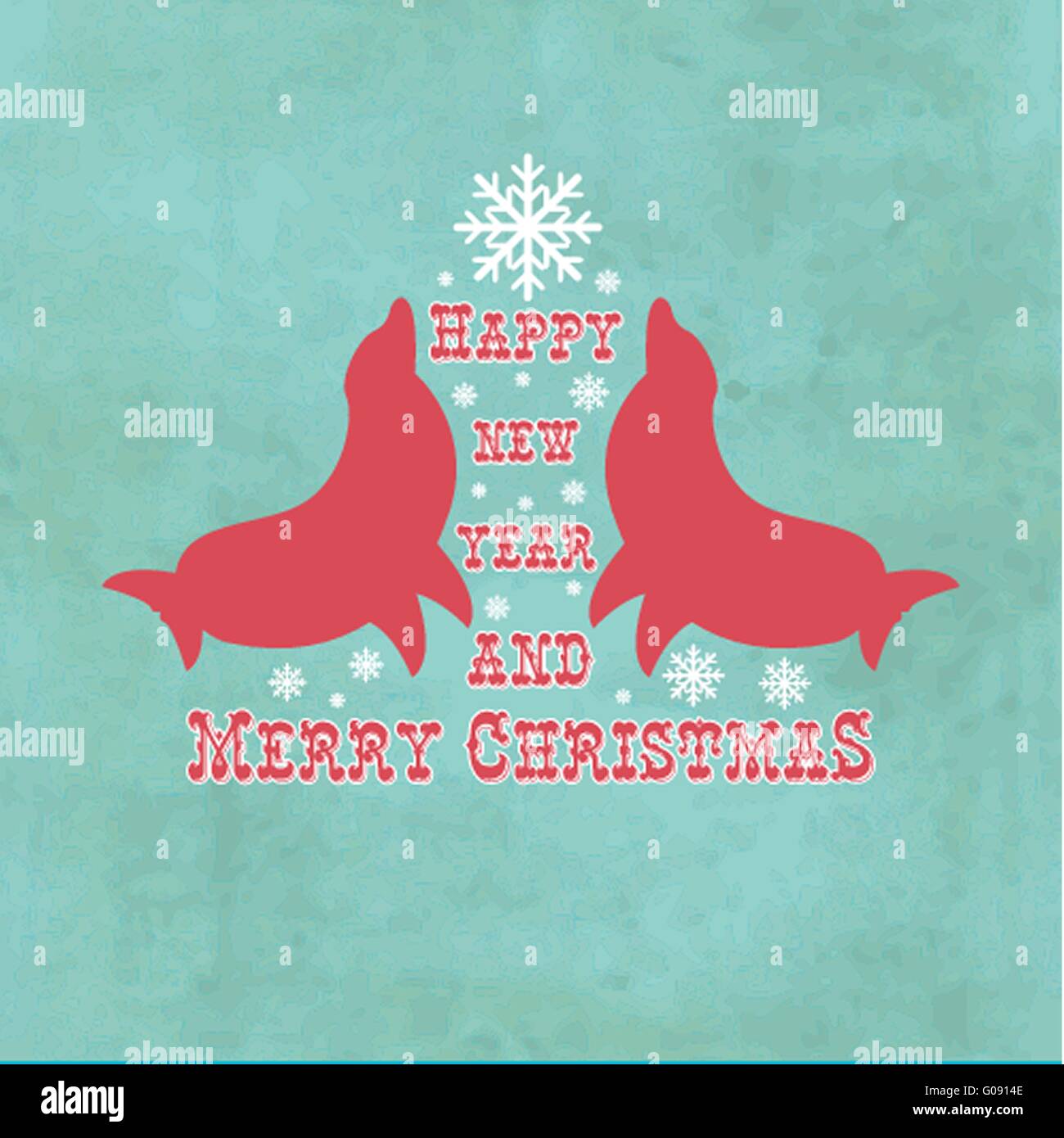 Christmas Card Seals 