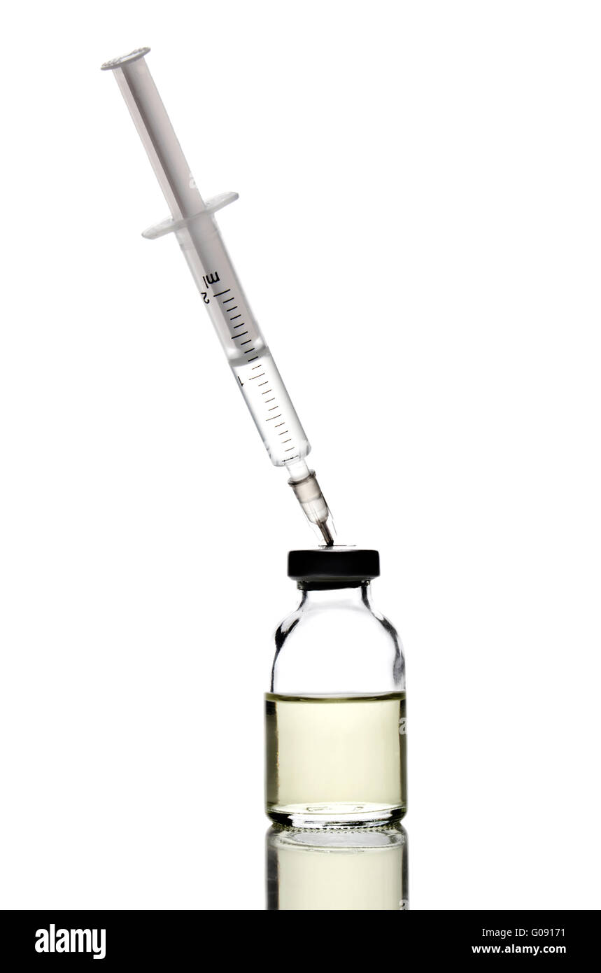 Vial and Syringe Stock Photo Alamy