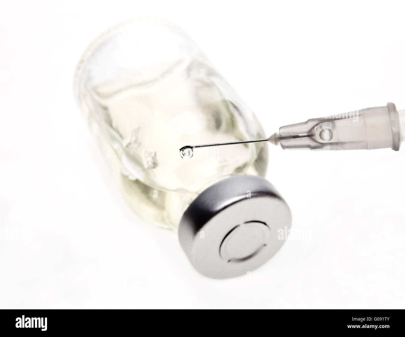 Vial and Syringe Stock Photo Alamy
