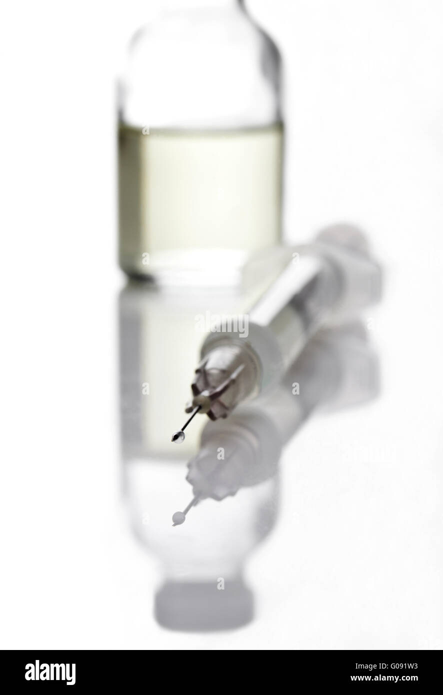 Vial and Syringe Stock Photo Alamy