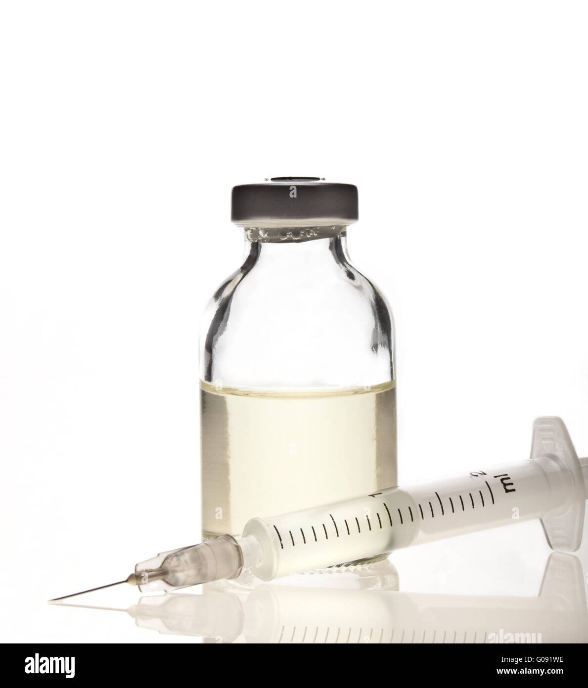Vial and Syringe Stock Photo Alamy