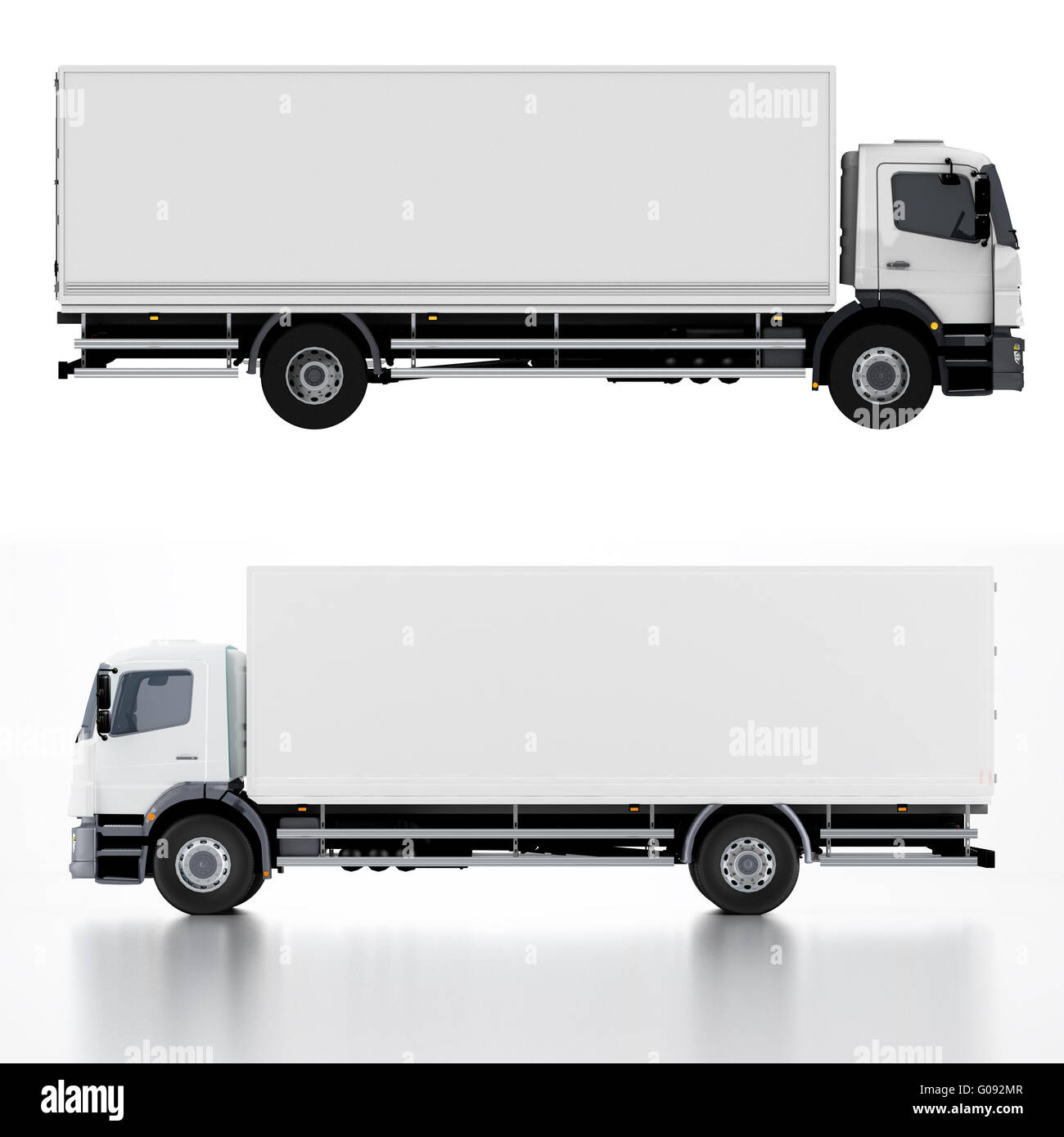 Delivery / Cargo Truck Stock Photo