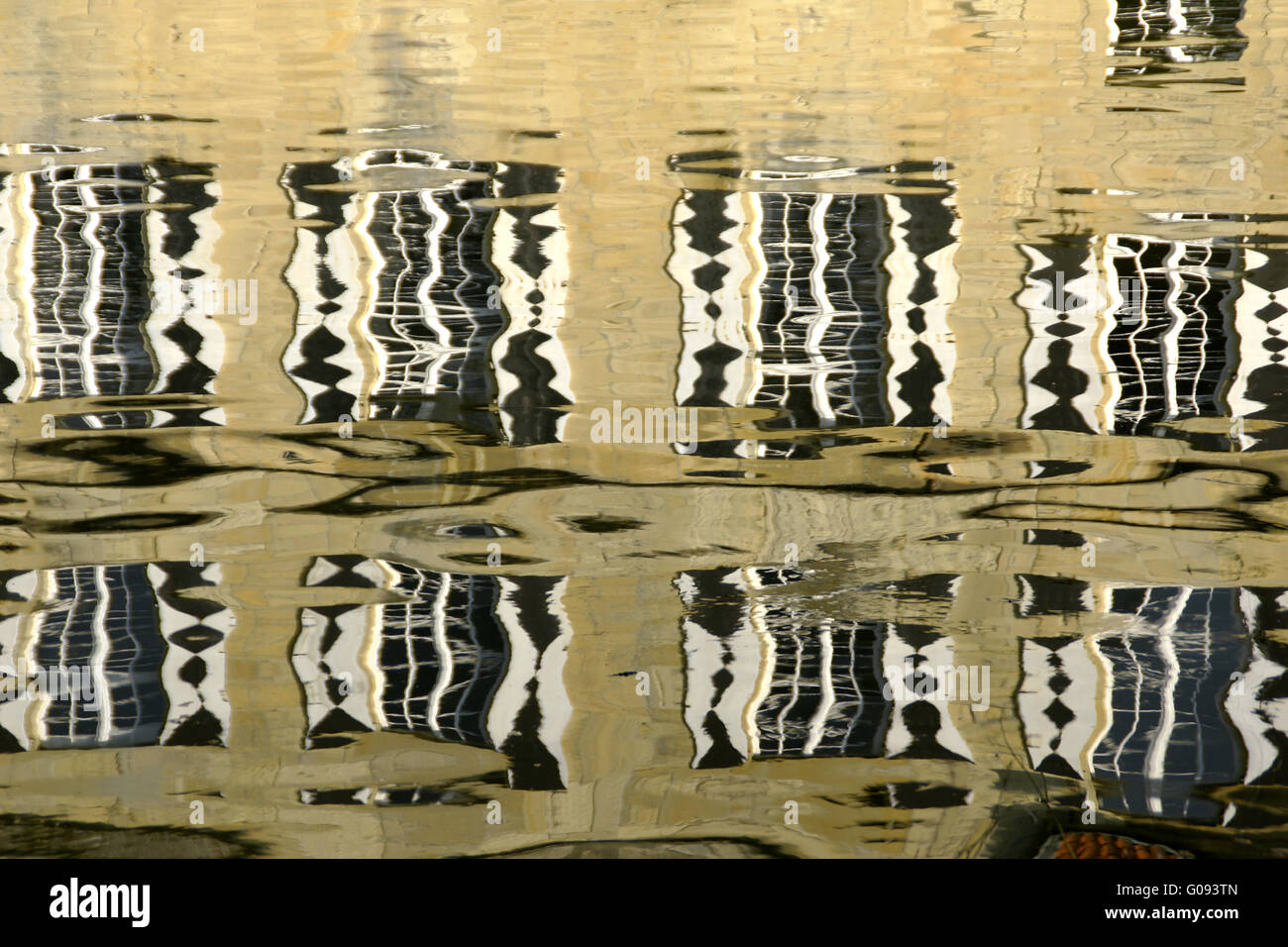 Moated Castle Huelshof near Muenster, NRW, Germany Stock Photo