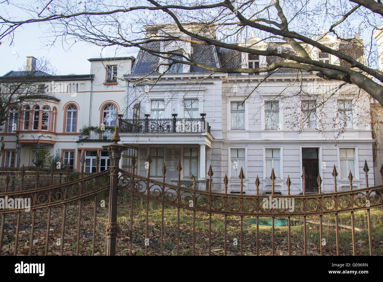 Row of Houses in the south of Bonn, Germany Stock Photo Alamy
