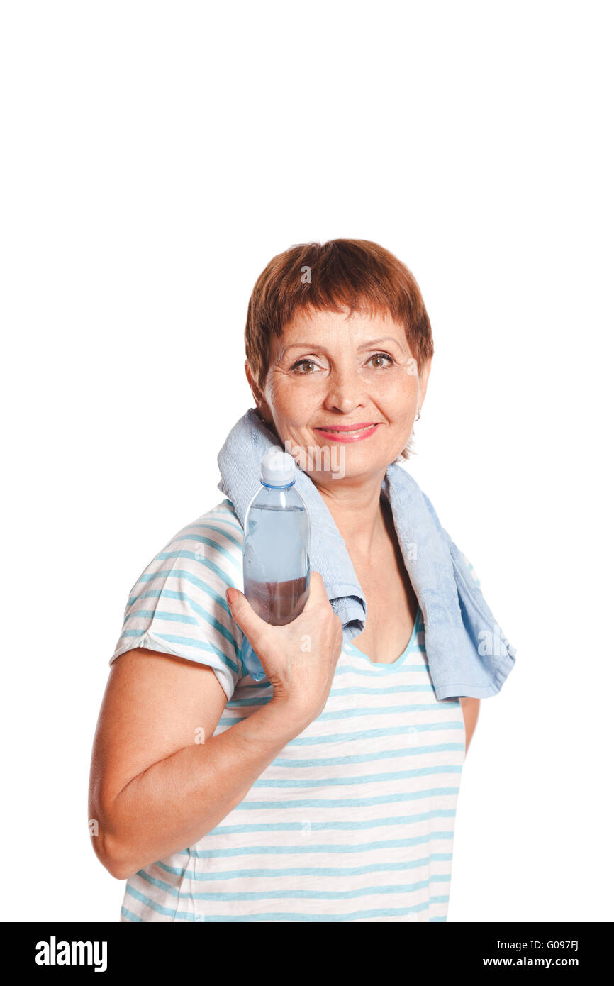attractive woman 50 years old Stock Photo Alamy