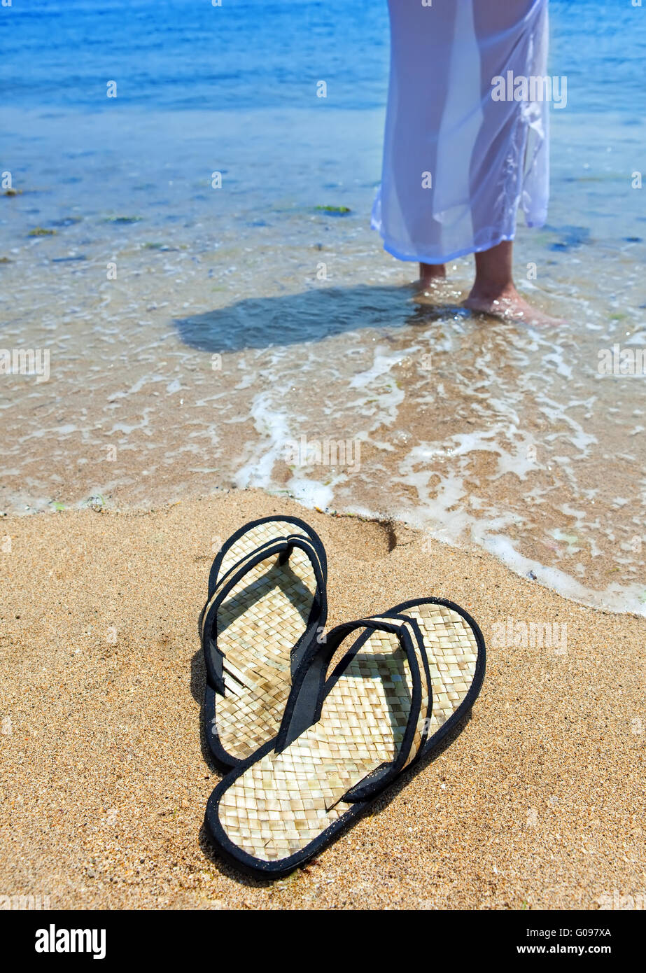 beach feet slippers