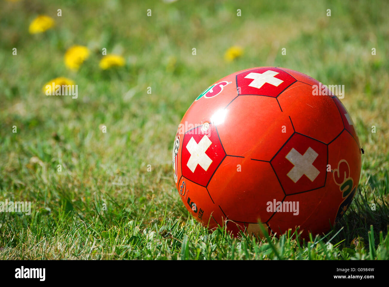 A red ball Stock Photo - Alamy