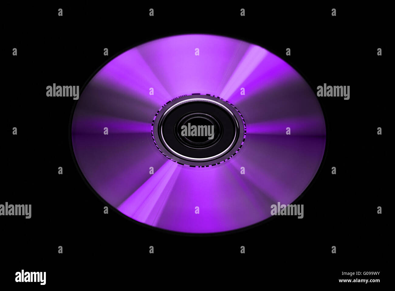 Digital Versatile Disk isolated on black background Stock Photo Alamy