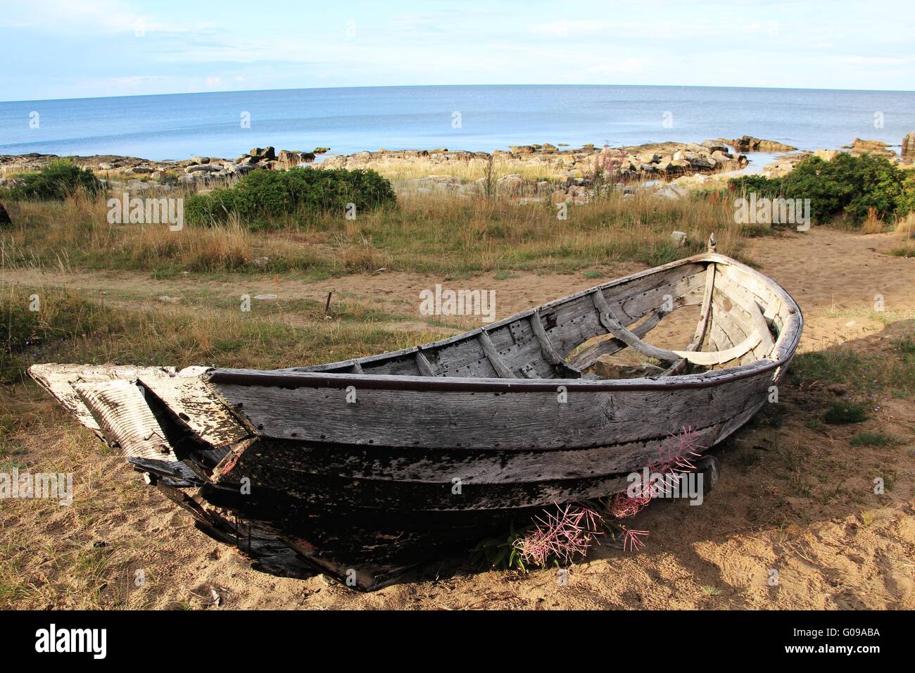 Old boat by Varhallen Stock Photo