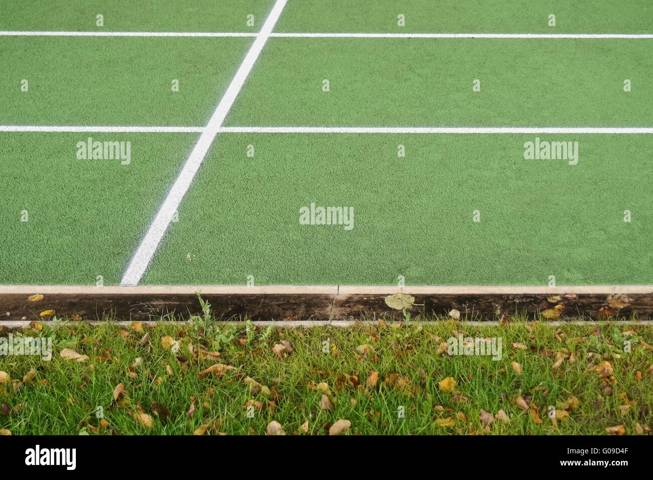 Running track Stock Photo