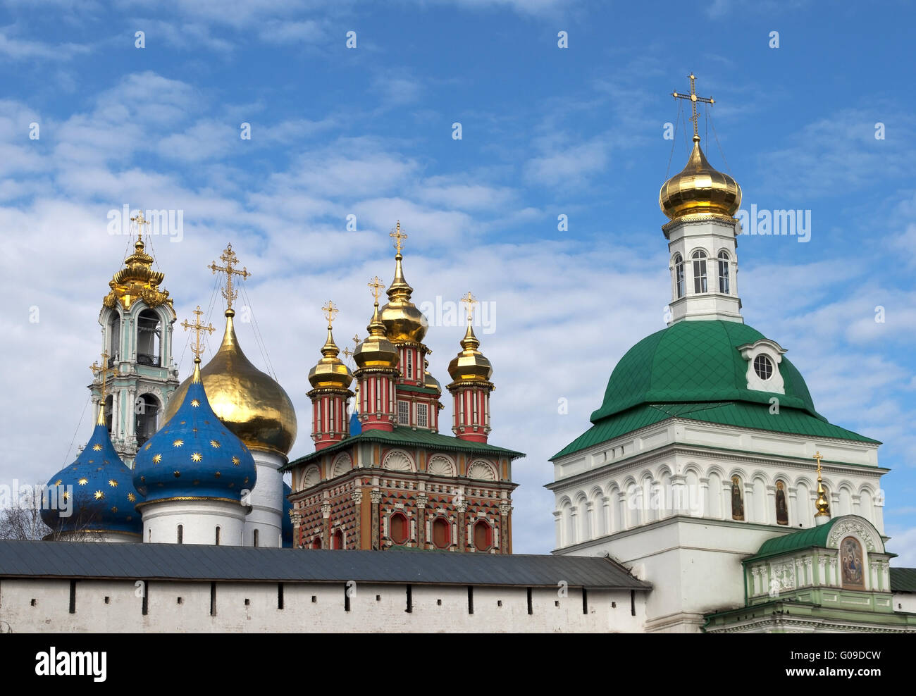 The Trinity monastery in Sergiev Posad, Russia Stock Photo