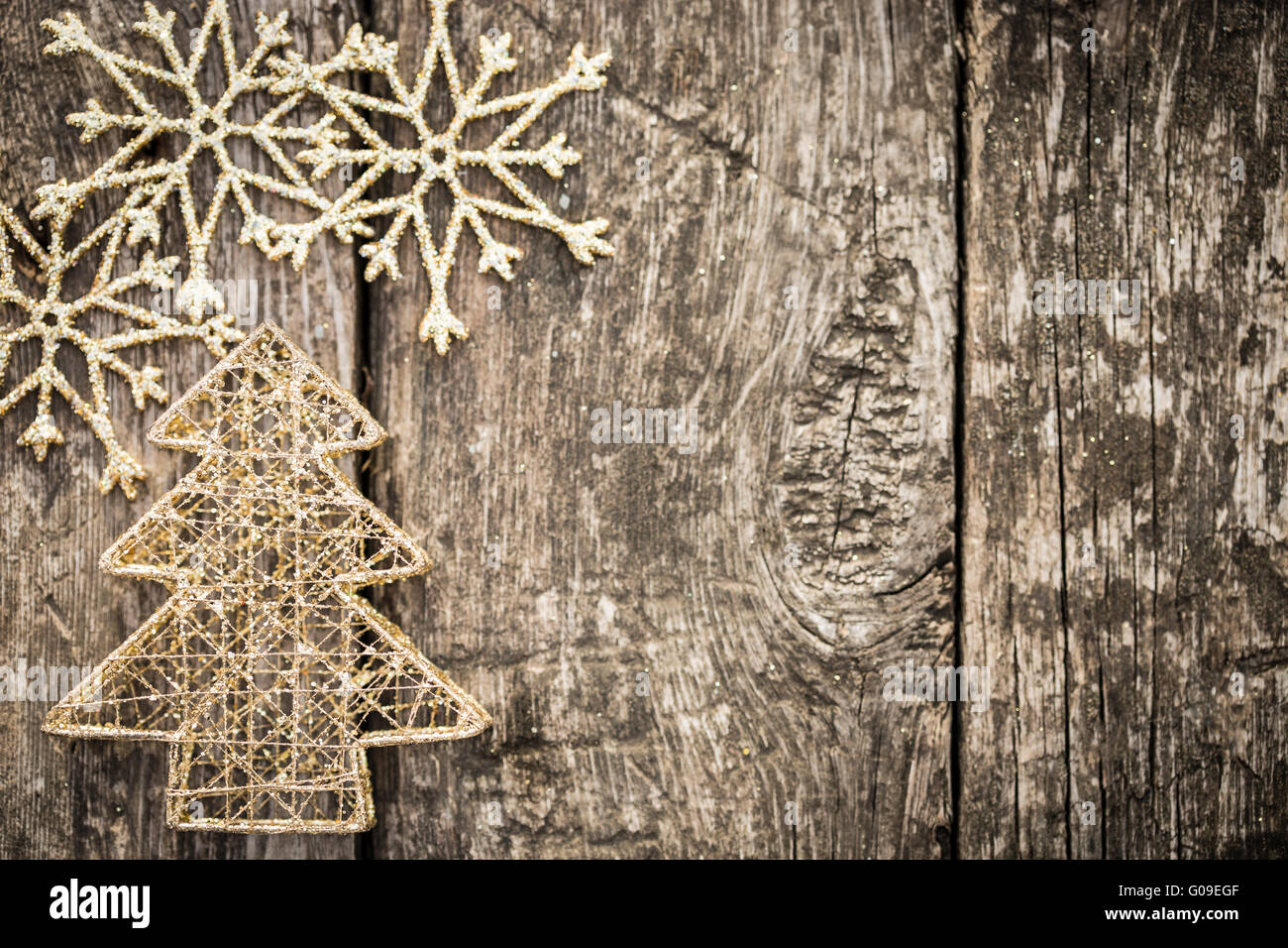 Christmas border frame gold hi-res stock photography and images - Alamy