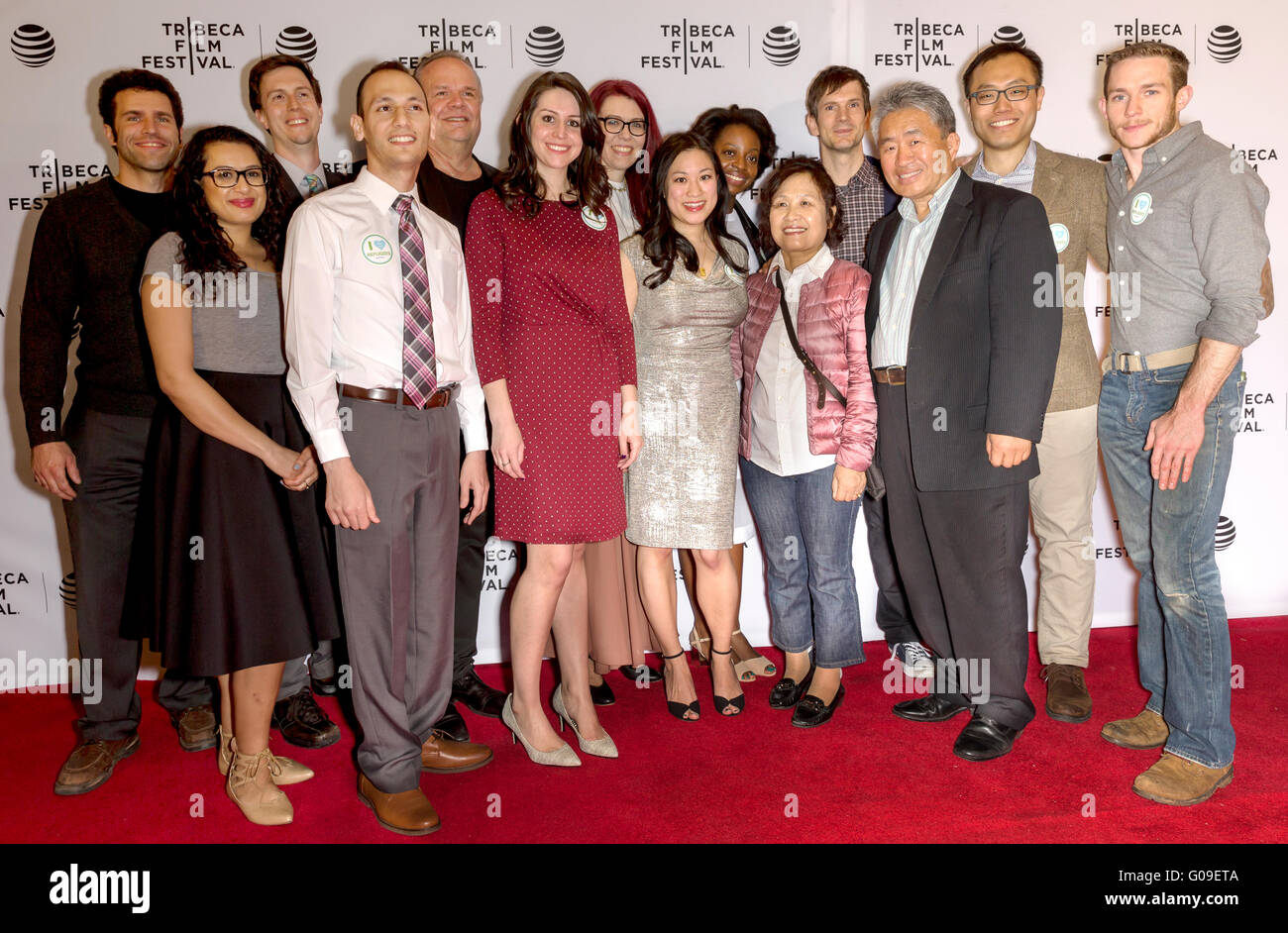 New York City, USA - April 14, 2016: Cast attends the premiere of ...