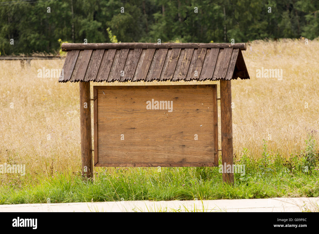 Wooden message board empty space for your text Stock Photo Alamy