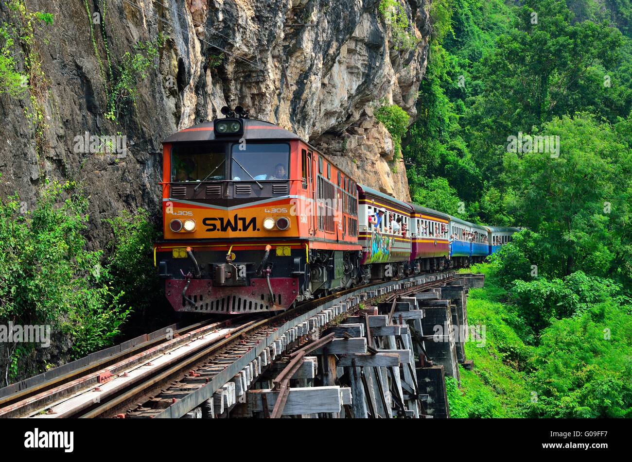Death Rail Stock Photo