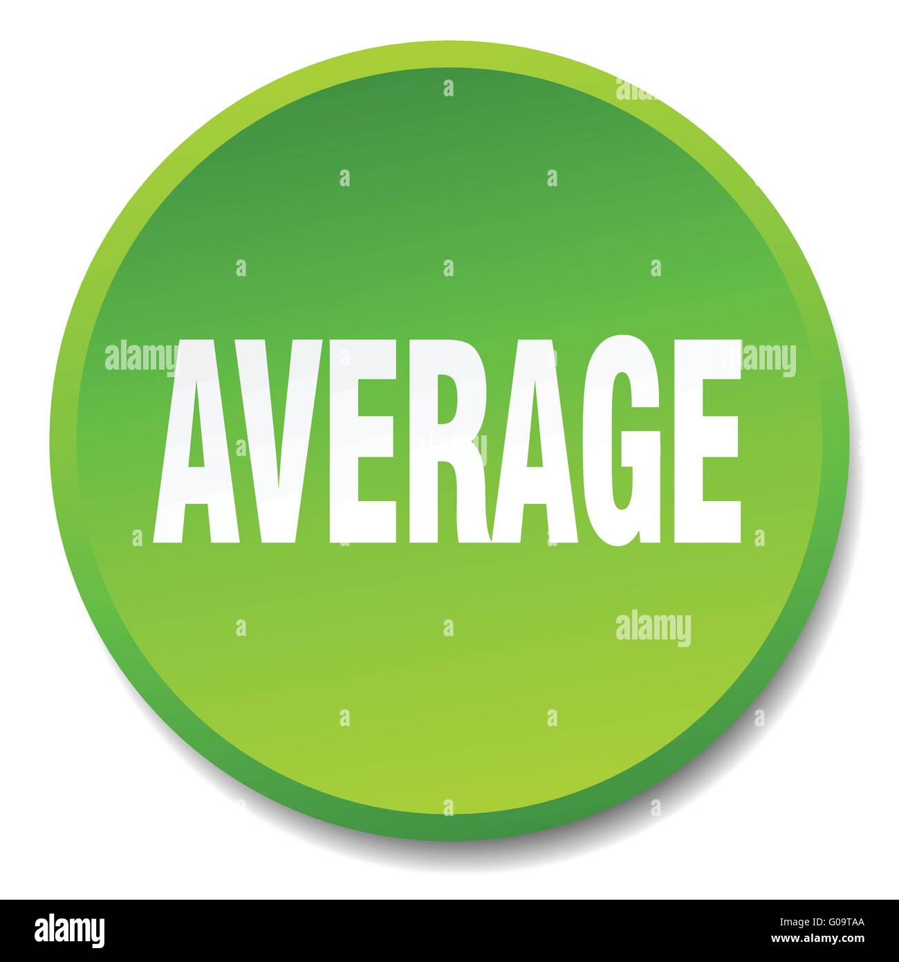 average green round flat isolated push button Stock Vector Image & Art ...